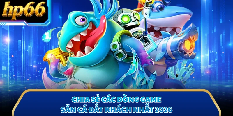 Chia sẻ các dòng game săn cá đắt khách nhất 2026