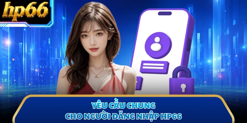 Yêu cầu chung cho người đăng nhập HP66